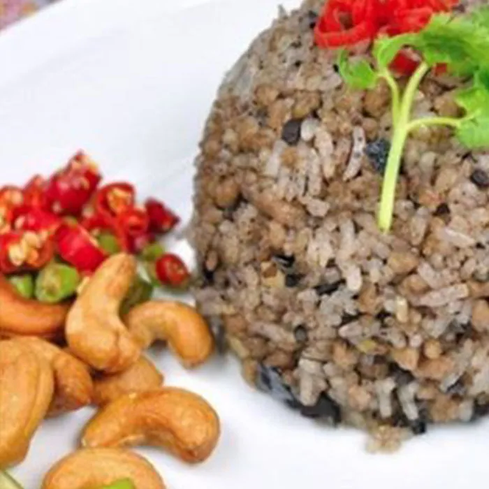 ข้าวผัดหนำเลี๊ยบหมูสับ